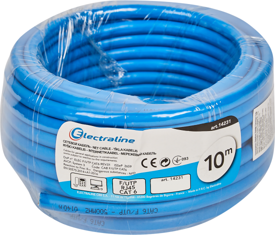 Кабель Electraline FTP Categorie 6E, на отрез