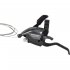 Шифтер/ручка тормоза Shimano ST-EF51-AL2A, левая, 3-пер, трос 1750мм, для V-brake, черная