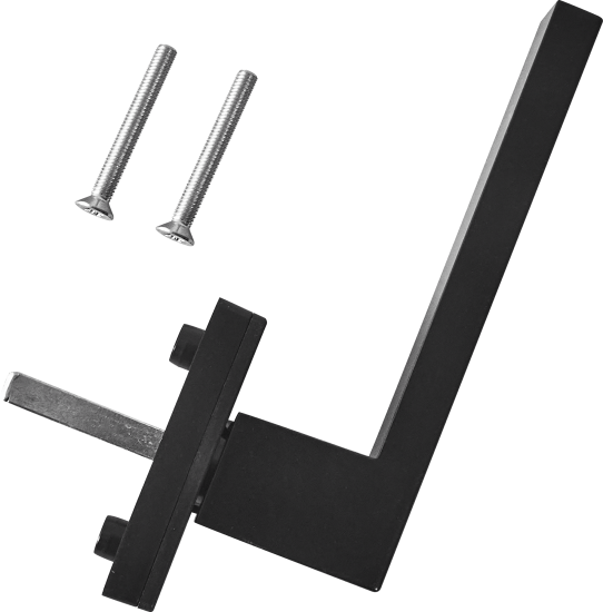 Ручка оконная Internika Dublin 35 мм цвет черный