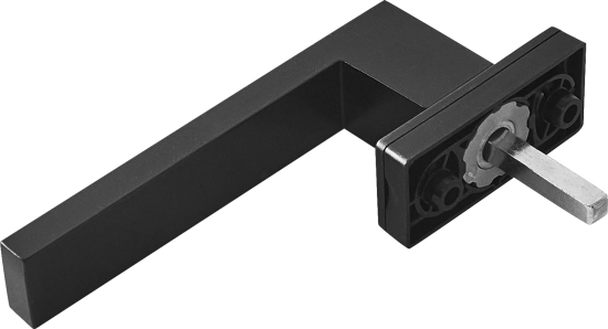 Ручка оконная Internika Dublin 35 мм цвет черный