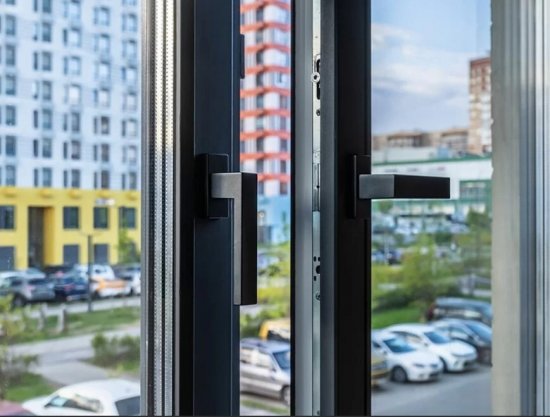 Ручка оконная Internika Dublin 35 мм цвет черный