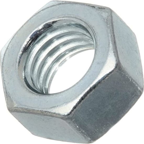 Оцинкованная гайка МЕТАЛЛСЕРВИС М16 din 934 50 шт. мс