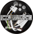 Светильник настенный светодиодный бра Magnet FR6106WL-L10B цвет черный