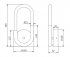 Светильник настенный светодиодный бра Magnet FR6106WL-L10B цвет черный