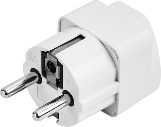 Переходник сетевой Oxion цвет белый