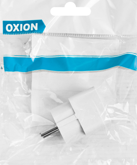 Переходник сетевой Oxion цвет белый