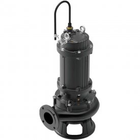 Канализационный насос LEO 50 WQ 15-40-5,5, 5,5 кВт, 380В, Qмax. 30 м3h, Hмax. 44 м