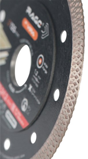 Диск алмазный по керамограниту Rage 605124 сплошной 125x22.2x1.2 мм