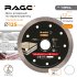 Диск алмазный по керамограниту Rage 605124 сплошной 125x22.2x1.2 мм