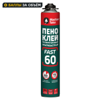 Клей-пена монтажный MasterTeks Профессиональный Ультрабыстрый 750 мл
