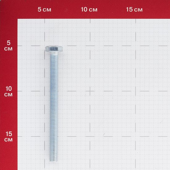 Болт оцинкованный M10x120 мм DIN 933 10,9 (2 шт.)