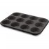 Форма для 12 маффинов GUARDINI Black Stone