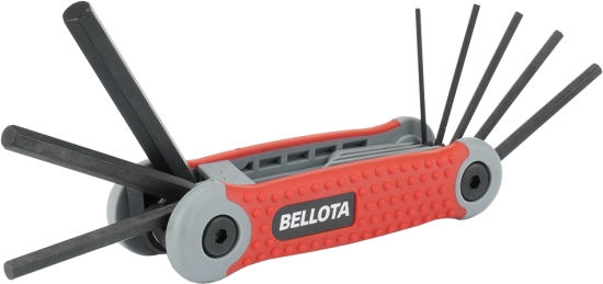 Набор ключей имбусовых шестигранных и Torx Bellota 6455P3 1.5-40 мм, 8 предм.