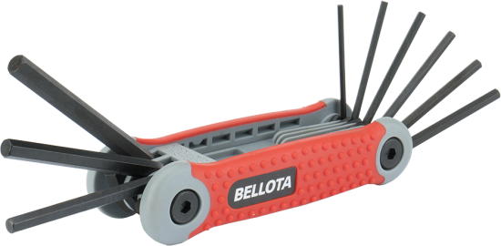 Набор ключей имбусовых шестигранных и Torx Bellota 6455P3 1.5-40 мм, 8 предм.