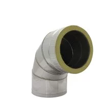 Изолированный отвод РОССТИН 90 D250-350 (304-0,5/430-0,5)
