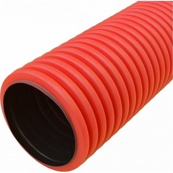 Жесткая гофрированная двустенная труба Промрукав PR15.0187