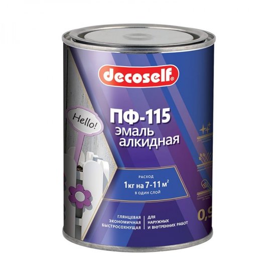 Эмаль Pufas ПФ-115 Decoself