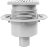 Трап для душа McAlpine 115x115 мм сухой затвор MRFG3V-50