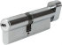 Цилиндр Abus KD6N Z40/K50, 40x50 мм, ключ/вертушка, цвет никель