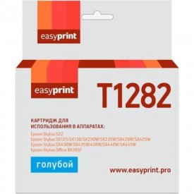 Картридж для Epson Stylus S22, SX125, Office BX305F, EasyPrint T1282