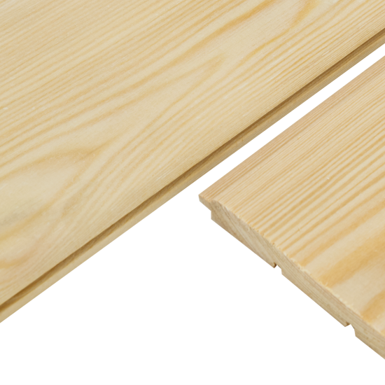 Вагонка лиственница 14x117x1000 мм штиль сорт Оптима 5 шт. 0.59 м²