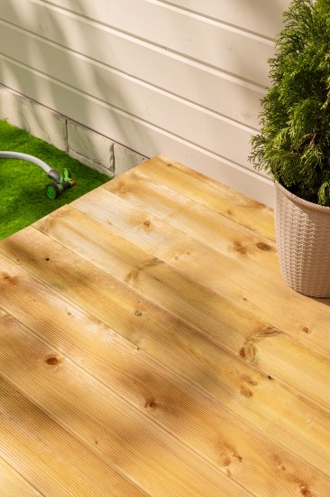 Террасная доска хвоя импрегнированная 28x140x3000 мм вельвет 0.42 м²