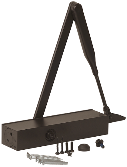 Доводчик дверной Dorma TS Profil максимальная нагрузка 100 кг алюминий цвет коричневый