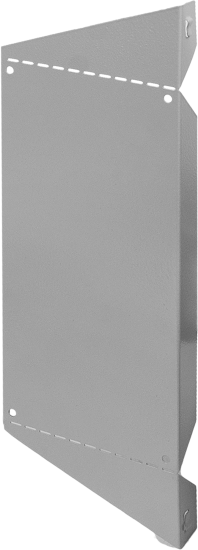 Полка для верстачного экрана Практик SSH малая 7x32.7x15.1 см сталь цвет серый