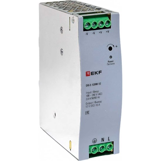 Блок питания EKF DR-E-120W-12