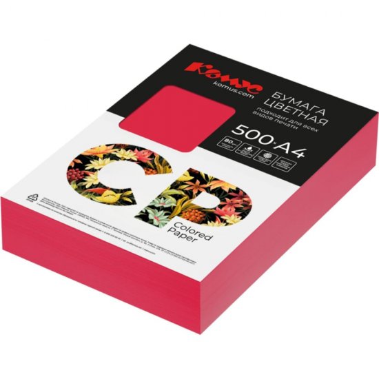 Цветная бумага Комус 1850441