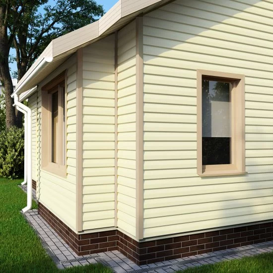 Сайдинг виниловый Artens Брус 3 м Ваниль 0.615 м²