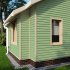 Сайдинг виниловый Artens Брус 3 м Зеленый 0.609 м²