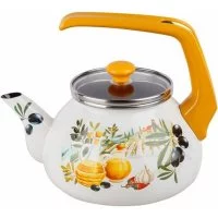 Стальной эмалированный чайник PERFECTO LINEA Халкидики