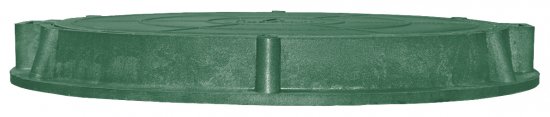 Люк ППК тип Л 580x60 мм до 3 т зеленый полимерпесчаный