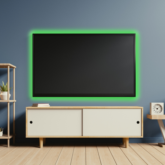 Комплект светодиодной ленты Apeyron SMD5050 12В 10 мм 0.5м 7.2 Вт/м 30диод/м RGB