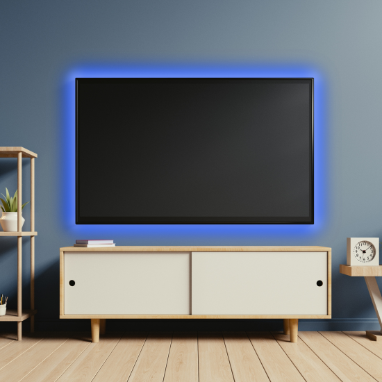 Комплект светодиодной ленты Apeyron SMD5050 12В 10 мм 0.5м 7.2 Вт/м 30диод/м RGB