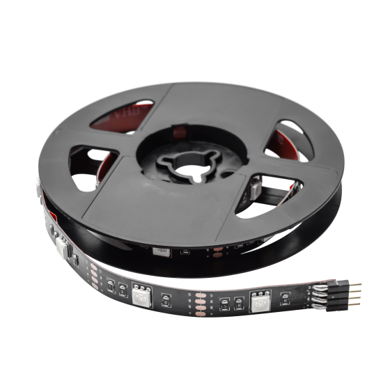 Комплект светодиодной ленты Apeyron SMD5050 12В 10 мм 0.5м 7.2 Вт/м 30диод/м RGB