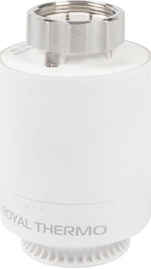 Термостатическая головка жидкостная Royal Thermo Smart Heat M30x1.5 белая