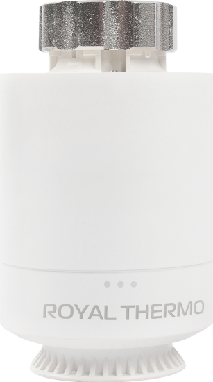 Термостатическая головка жидкостная Royal Thermo Smart Heat M30x1.5 белая