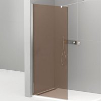 Душевая перегородка Cezares LIBERTA-L-1-80-120-BR-Cr