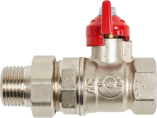 Кран шаровой с американкой прямой Valfex DN15 PN10 1/2