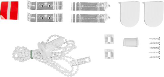 Штора рулонная день-ночь Порто 50x160 см коричневая