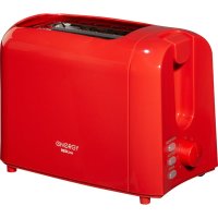 Тостер ENERGY EN-261 6 степеней прожарки, поддон для крошек, 700 Вт, красный