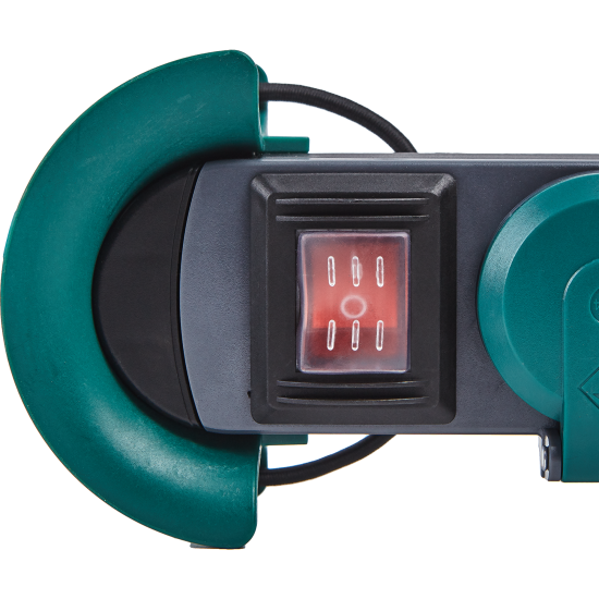 Удлинитель силовой Electraline 4 розетки с заземлением 3x1.5 мм 4 м цвет черный