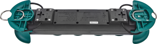 Удлинитель силовой Electraline 4 розетки с заземлением 3x1.5 мм 4 м цвет черный