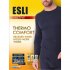 Мужская фуфайка-джемпер ESLI mктd 668 размер 170,176-106/4xl черный