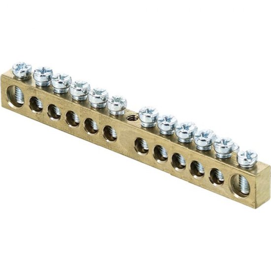 Нулевая шина земля EKF sn0-63-12