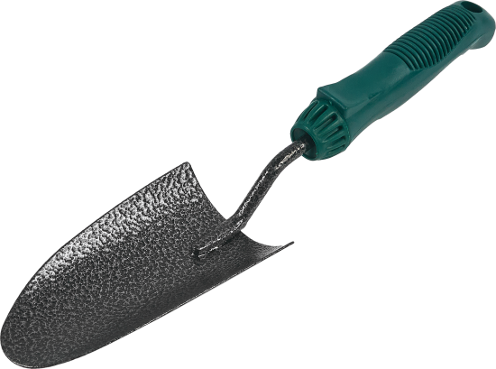 Совок посадочный Новосад 35см пластик цвет серый