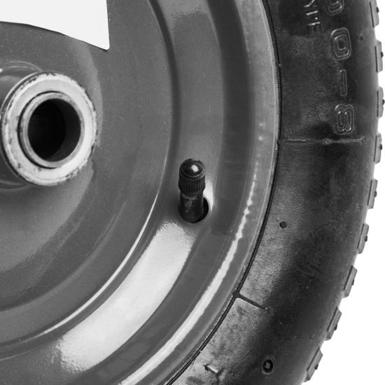 Колесо для тачки резиновое размер 3.00-8 ø втулки 20 мм ø колеса 355мм