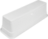 Ящик балконный 60x20x17 см v12 л пластик мрамор